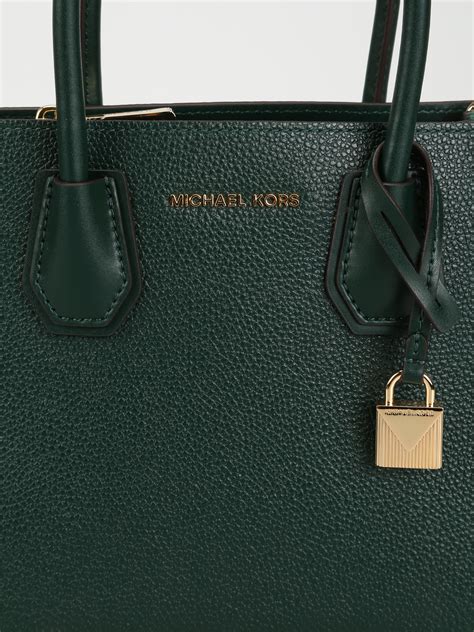 dark green mk bag